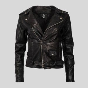 Genuine Leather Biker Jacket